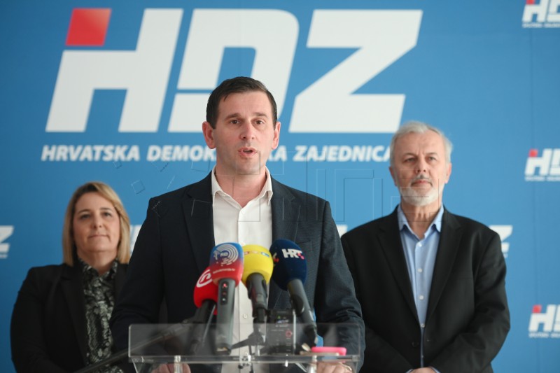 Konferencija za medije HDZ-a SDŽ