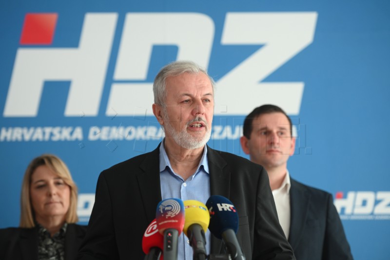 Konferencija za medije HDZ-a SDŽ