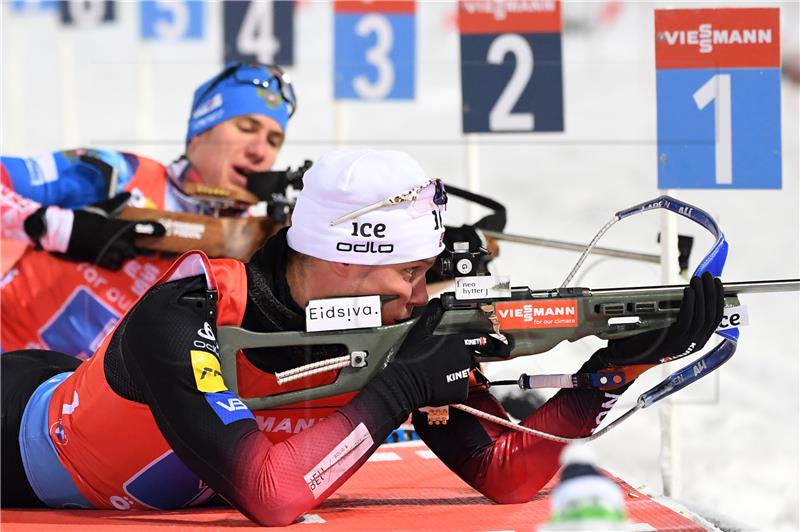 SK - biatlon: Legović u dohvatnoj utrci, Christiansen najbrži u sprintu