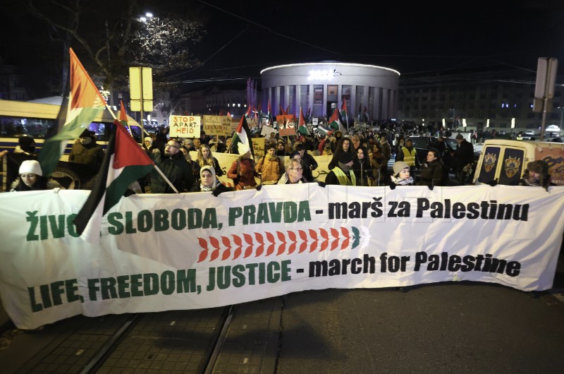 Skup “Život, sloboda, pravda - marš za Palestinu”