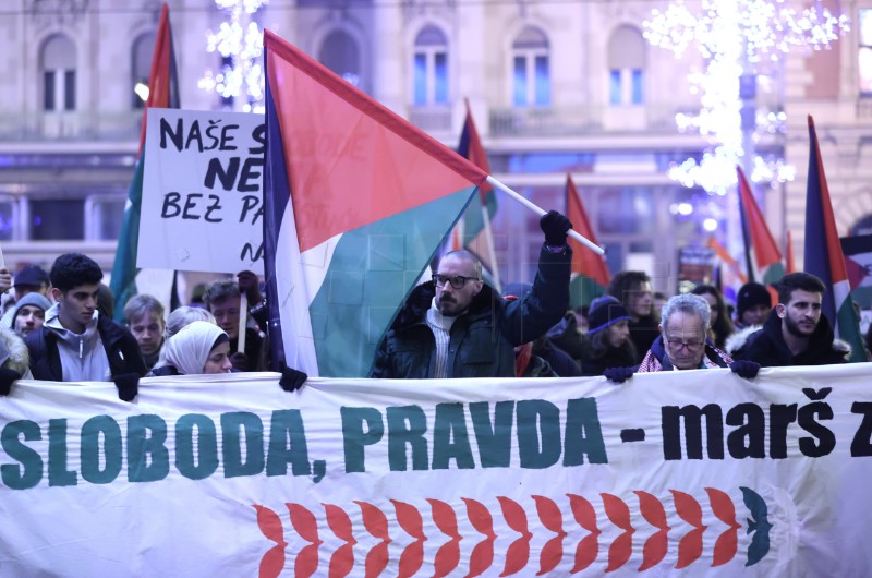 Skup “Život, sloboda, pravda - marš za Palestinu”