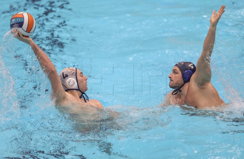 Polufinale Europskog prvenstva u vaterpolu, Španjolska - Italija