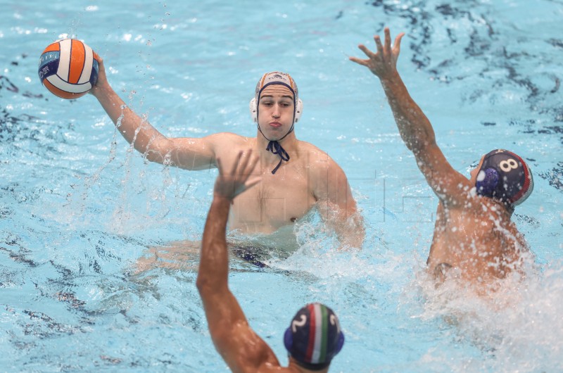 Polufinale Europskog prvenstva u vaterpolu, Španjolska - Italija