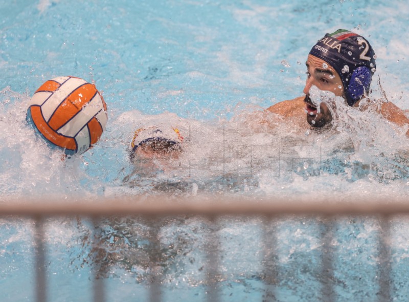 Polufinale Europskog prvenstva u vaterpolu, Španjolska - Italija