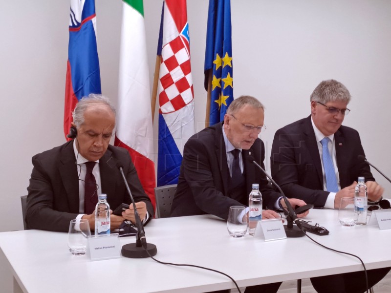 Croatian, Slovenian, Italian interior ministers expanding cooperation to W. Balkans