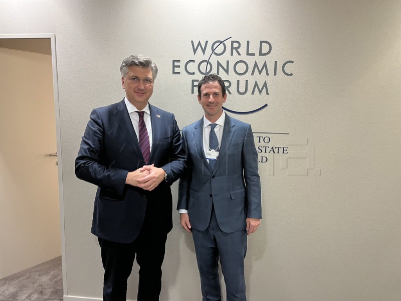 Plenković meets with regional leaders, OSCE official in Davos