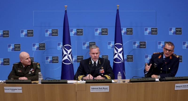 BELGIUM EU NATO CHIEF OF DEFENSE MEETING