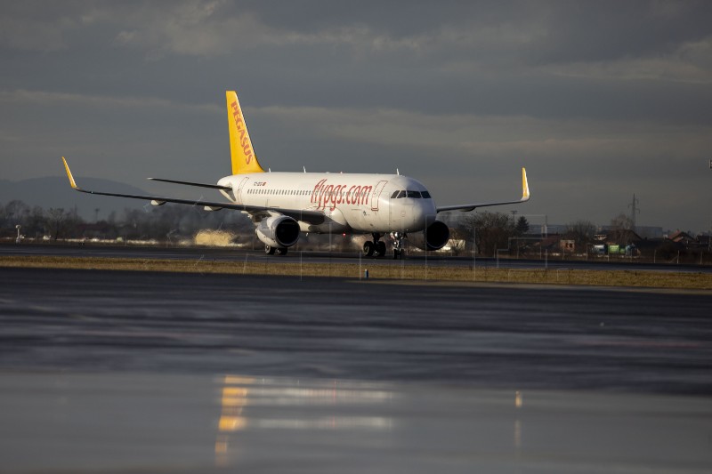 Otvorena redovna zrakoplovna linija na relaciji Istanbul – Zagreb – Istanbul 