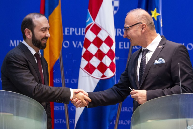 FM says Croatia can support normalisation of Armenia-Azerbaijan relations