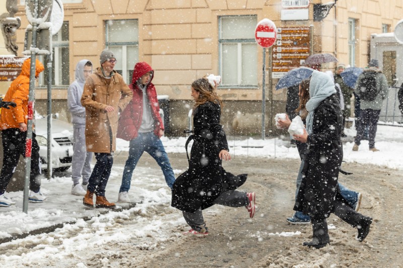 Zimske radosti na Markovom trgu