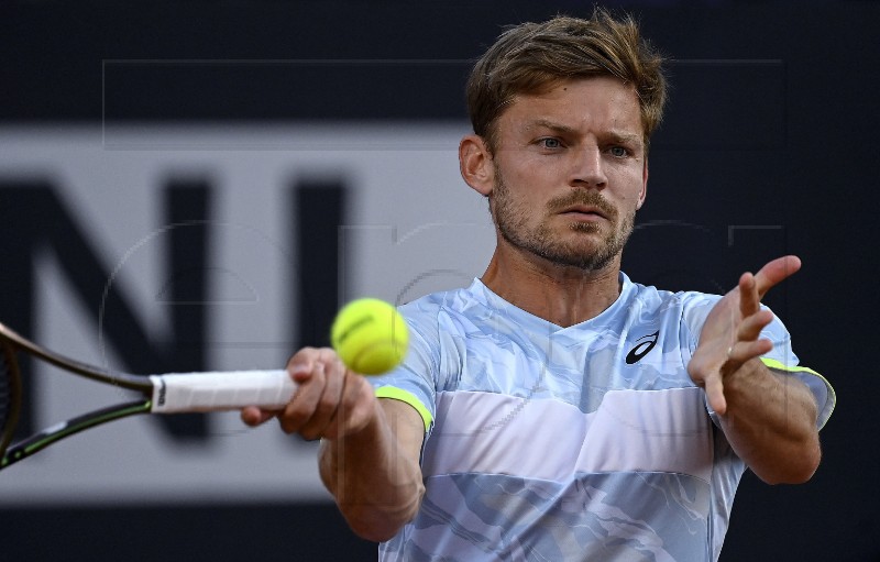 Davis Cup: U Areni Varaždin igralište već postavljeno, Belgijanci ipak bez Goffina