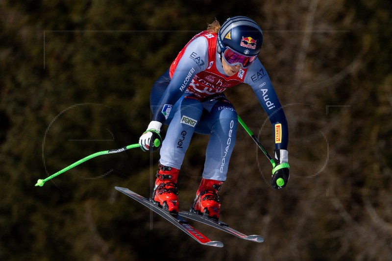 Rezultati spusta skijašica u Cortini d'Ampezzo