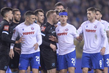 Utakmica 20. kola HNL-a Hajduk - Rijeka 