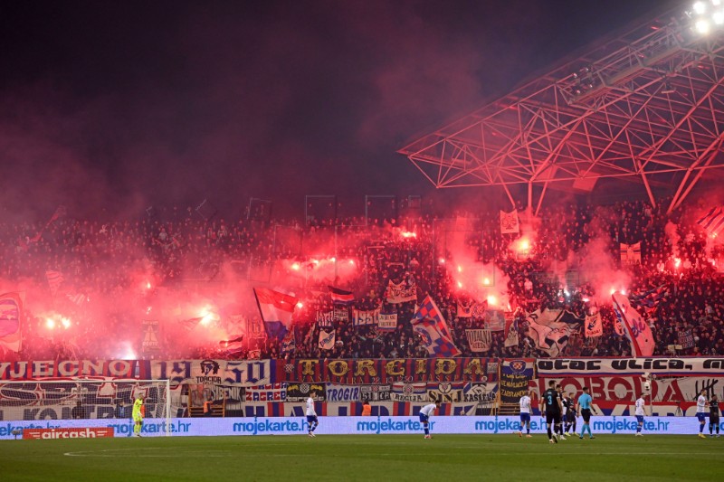 Utakmica 20. kola HNL-a Hajduk - Rijeka 