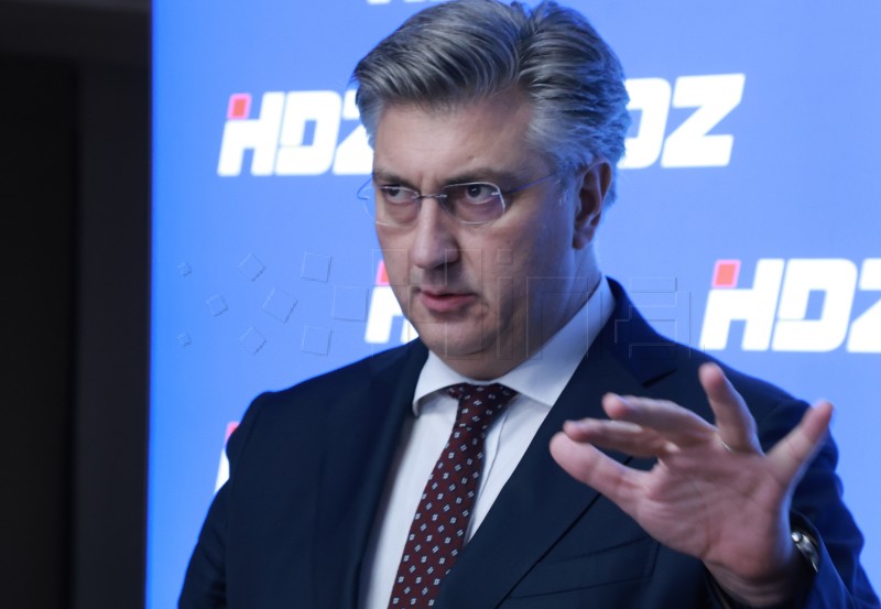 Plenković: Ne brinu me najave prosvjeda, znamo da radimo dobro