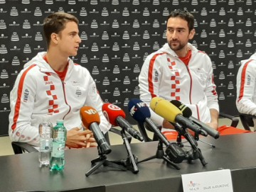 Konferencija za medije hrvatske Davis Cup reprezentacije