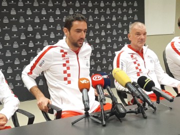 Konferencija za medije hrvatske Davis Cup reprezentacije