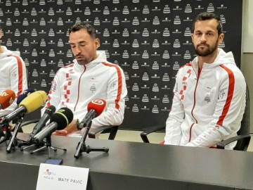 Konferencija za medije hrvatske Davis Cup reprezentacije