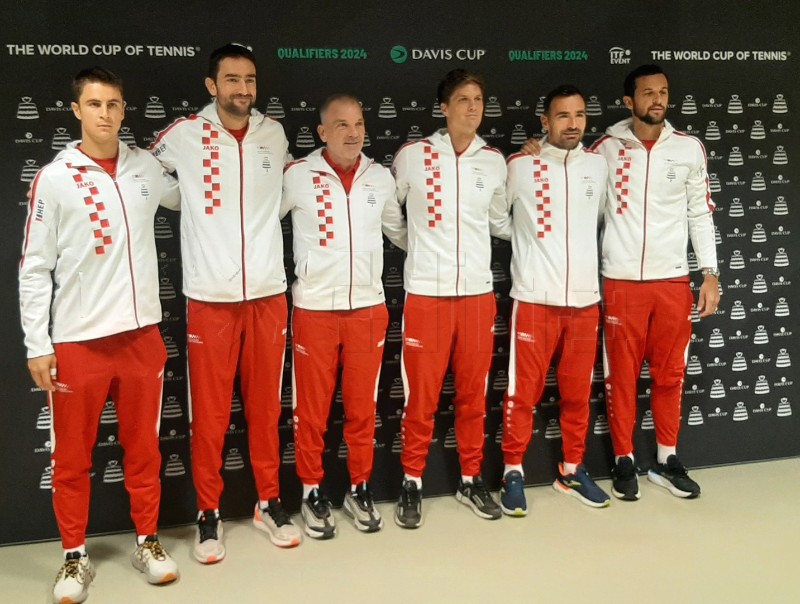 Konferencija za medije hrvatske Davis Cup reprezentacije