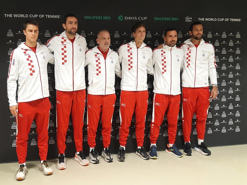 Konferencija za medije hrvatske Davis Cup reprezentacije