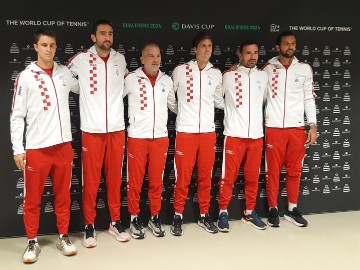 Konferencija za medije hrvatske Davis Cup reprezentacije