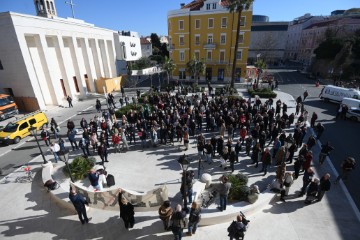 Prosvjed protiv "zakona opasnih namjera" u Splitu