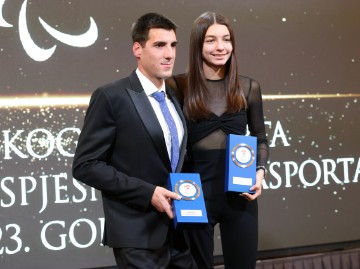 Dino Sinovčić i Emma Mečić najbolji parasportaši u 2023. godini