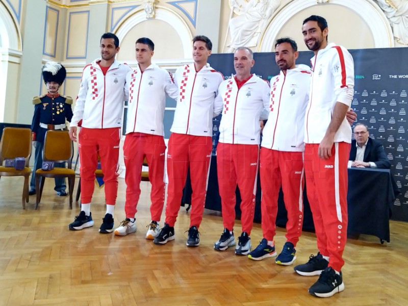 Službeni ždrijeb za Davis Cup dvoboj tenisača Hrvatske i Belgije