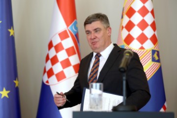 Konferencija za medije predsjednika Republike Zorana Milanovića