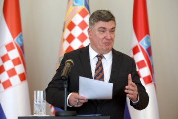 Konferencija za medije predsjednika Republike Zorana Milanovića