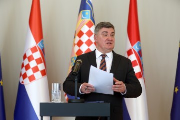 Konferencija za medije predsjednika Republike Zorana Milanovića