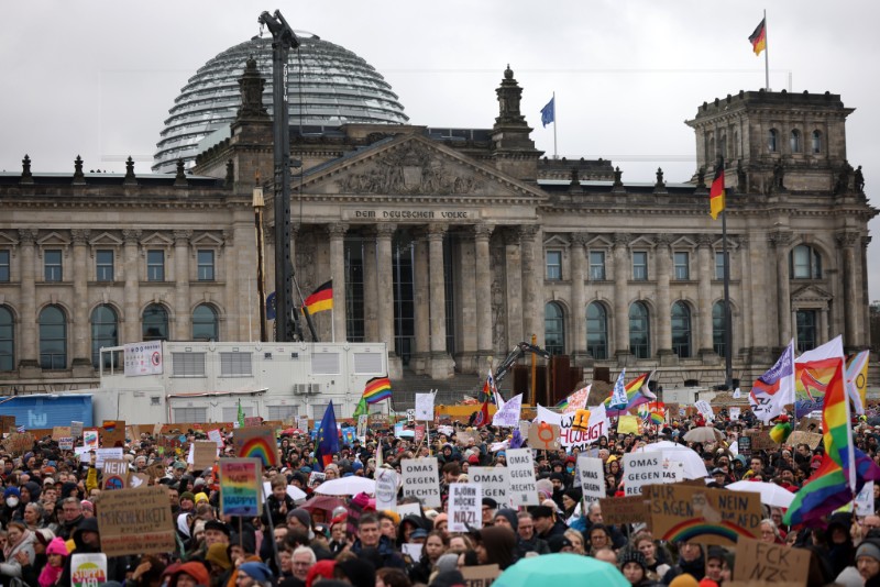 GERMANY PROTEST RIGHT WING EXTREMISM