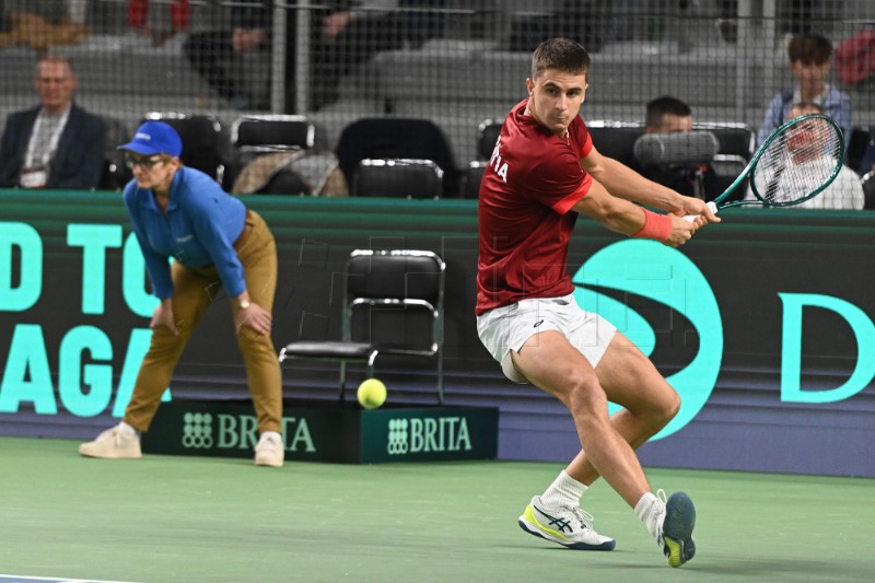 Kvalifikacijski meč Davis cup reprezentacija: Hrvatska - Belgija