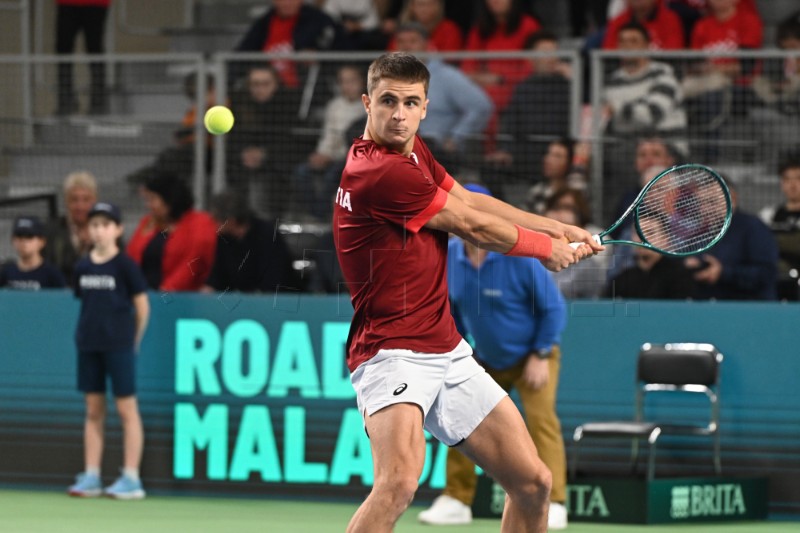 Kvalifikacijski meč Davis cup reprezentacija: Hrvatska - Belgija