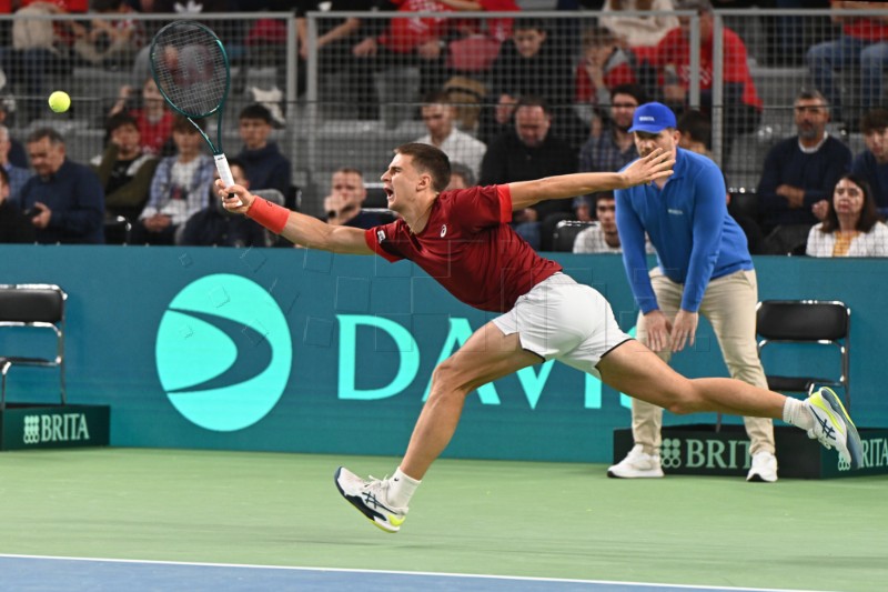 Kvalifikacijski meč Davis cup reprezentacija: Hrvatska - Belgija