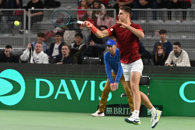 Kvalifikacijski meč Davis cup reprezentacija: Hrvatska - Belgija