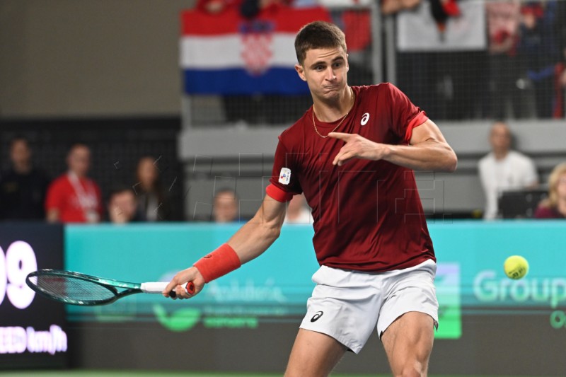 Kvalifikacijski meč Davis cup reprezentacija: Hrvatska - Belgija