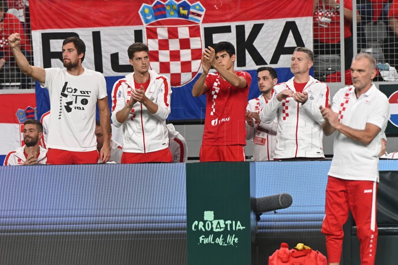 Kvalifikacijski meč Davis cup reprezentacija: Hrvatska - Belgija