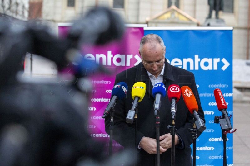 Konferencija za medije stranke Centar