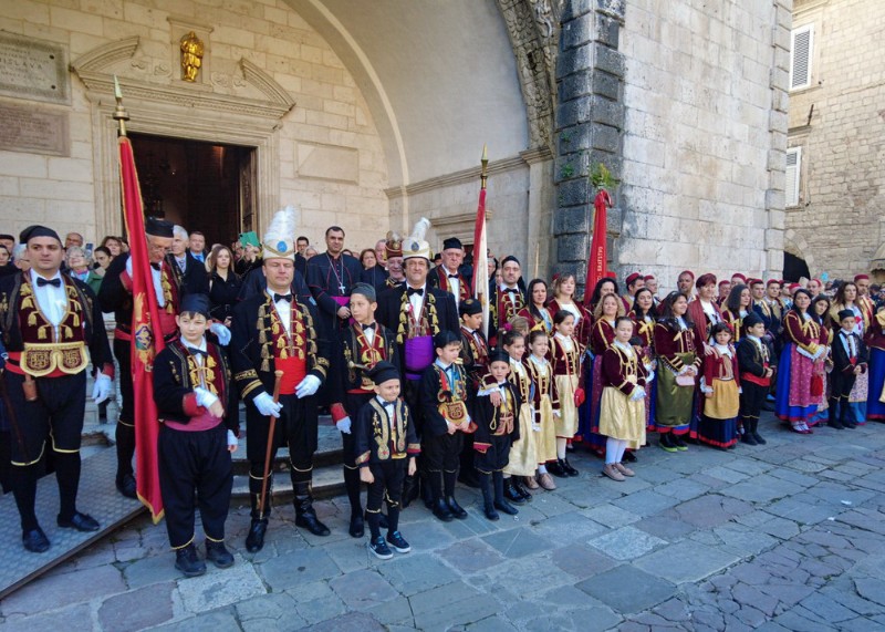 Kotor 1215. put proslavio svog zaštitnika sv. Tripuna