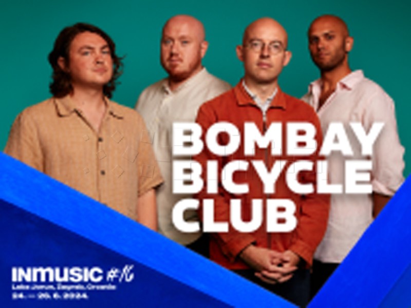 Američki sastav Bombay Bicycle Club nastupa na INmusic festivalu