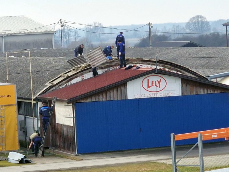 Počela rekonstrukcija hale na Bjelovarskom sajmu