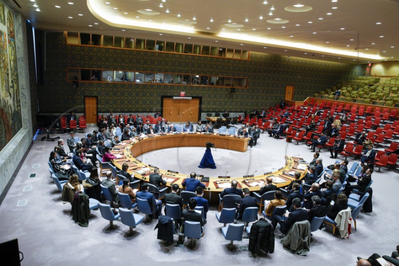 USA UN SECURITY COUNCIL MEETING