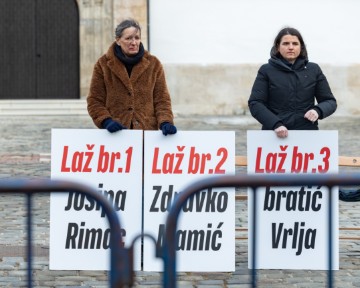 Možemo!: Nastavak prosvjeda na Markovom trgu