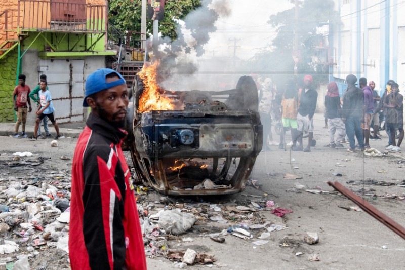 HAITI ANTI GOVERNMENT PROTEST