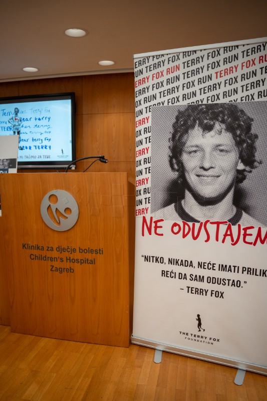 Terry Fox Run uručili 35.200 eura Zavodu za dječju onkologiju