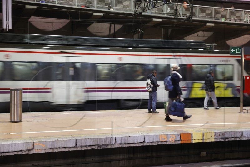 SPAIN TRAIN STRIKE