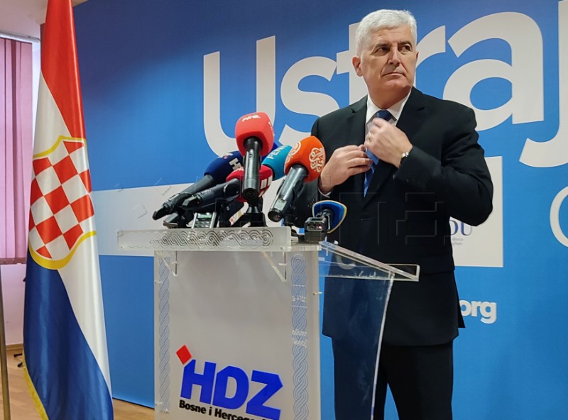 BiH Croat leader dismisses claims on new constituencies for Presidency election