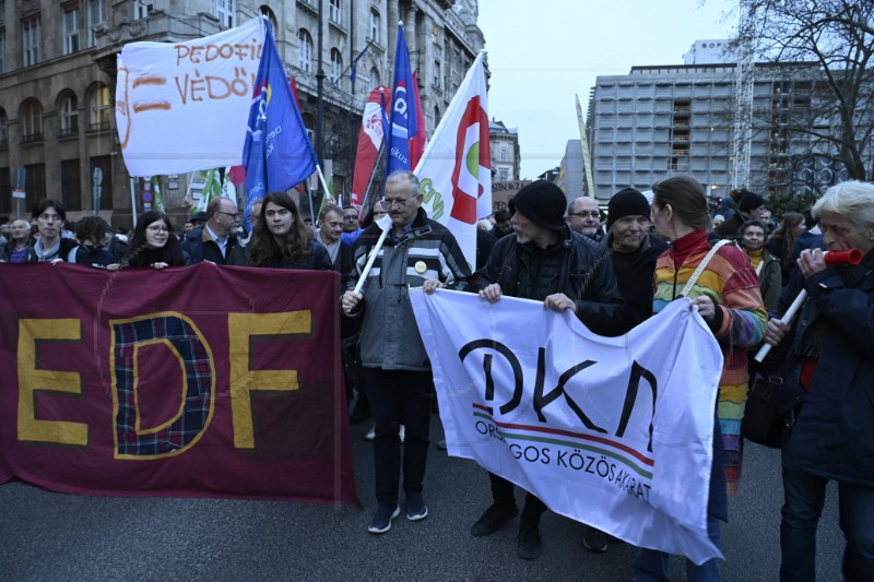 HUNGARY PROTEST 