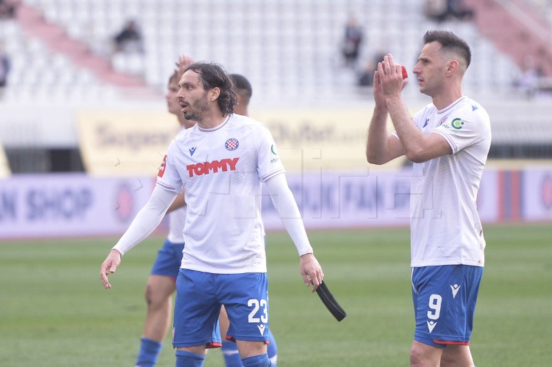 Utakmica 22. kola HNL-a Hajduk - Slaven Belupo 